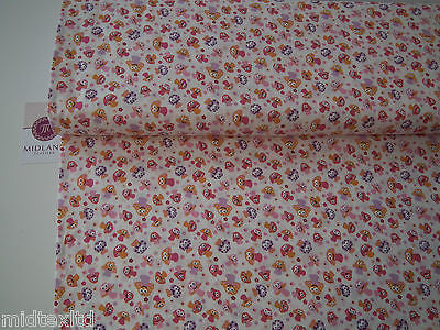 Mushroom Print 100% Cotton Poplin Fabric, 45' Wide Craft Cotton M27 - Midland Textiles & Fabric
