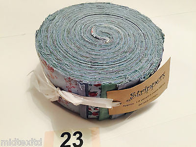 Jelly Rolls 40 strippers 100% cotton 2.5' Width by 42' length M550 Mtex - Midland Textiles & Fabric