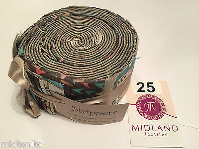 Jelly Rolls 40 strippers 100% cotton 2.5' Width by 42' length M550 Mtex - Midland Textiles & Fabric
