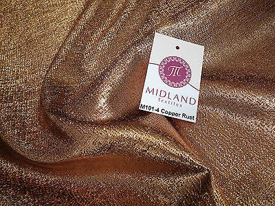 Metallic Shiny Tissue Lame Craft and Dress Fabric 55' wide M101 Mtex - Midland Textiles & Fabric