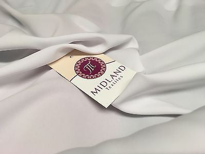 Soft and Lightweight Peach Crepe Dressmaking Fabric ideal for Bridal M510 Mtex - Midland Textiles & Fabric