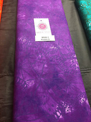 Large Butterfly Melody Print Fabric 5620 100% Cotton 44' Wide M526 Mtex - Midland Textiles & Fabric