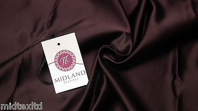 Peau-De-Soie 100% Polyester medium  Matt Satin wedding dresses fabric M601 - Midland Textiles & Fabric