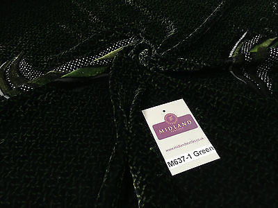 Burnout Velvet with Spangle Glitter dress fabric 55' wide M637 Mtex - Midland Textiles & Fabric