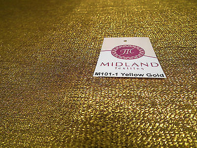 Metallic Shiny Tissue Lame Craft and Dress Fabric 55' wide M101 Mtex - Midland Textiles & Fabric