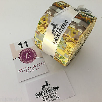 Mini Jelly Rolls 20 strippers 100% cotton 2.5' Width by 42' length M551 Mtex - Midland Textiles & Fabric