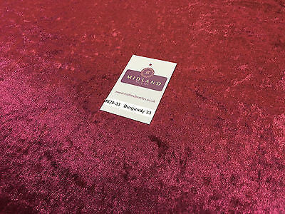 Crushed Velvet Velour One way stretch Dress & Craft Fabric 58