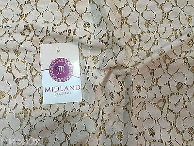 Soft Cotton Rich Lace fabric  58" M186-5 & 6 Mtex - Midland Textiles & Fabric