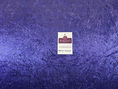 Crushed Velvet Velour One way stretch Dress & Craft Fabric 58' M628 Mtex - Midland Textiles & Fabric
