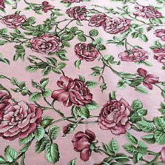 44' Floral Print 100% Cotton Fabric Craft Renaissance Patchwork M302 Mtex - Midland Textiles & Fabric
