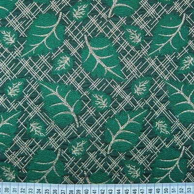 Indian Gold Metallic leaf brocade waistcoat, jacket fabric 58' M709 Mtex - Midland Textiles & Fabric