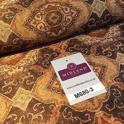 Woven Tussar 100% Silk Printed dress and cushion Fabric 44' M680 Mtex - Midland Textiles & Fabric