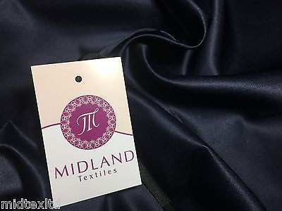 Peau-De-Soie 100% Polyester medium  Matt Satin wedding dresses fabric M601 - Midland Textiles & Fabric