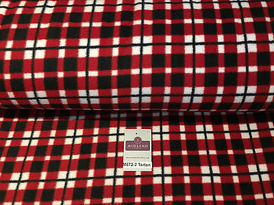 Anti pil polar Printed fleece ideal for throws blankets 150cm wide M672 Mtex - Midland Textiles & Fabric