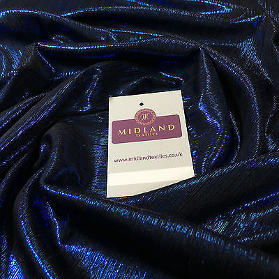 Shiny Metallic Corduroy Lame 1 way stretch Dress Fabric 40' wide M699 Mtex - Midland Textiles & Fabric