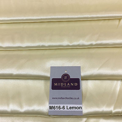 Silky Smooth Japanese Premium Lightweight Satin  Dress Fabric 44' M616 Mtex - Midland Textiles & Fabric
