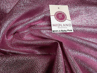 Metallic Shiny Tissue Lame Craft and Dress Fabric 55' wide M101 Mtex - Midland Textiles & Fabric