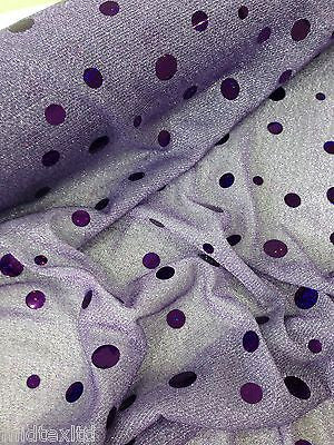 Round Hologram Sequin 58" fancy dress prom knit fabric M154 Midtex - Midland Textiles & Fabric