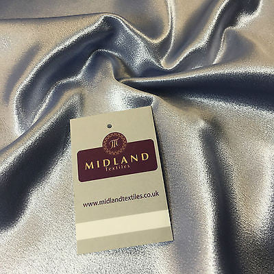 Satin Backed Crepe Bridal & Evening Dress Fabric Medium Weight 44" M688 Mtex - Midland Textiles & Fabric