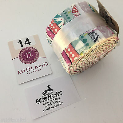 Mini Jelly Rolls 20 strippers 100% cotton 2.5' Width by 42' length M551 Mtex - Midland Textiles & Fabric