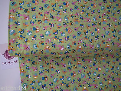 Mushroom Print 100% Cotton Poplin Fabric, 45' Wide Craft Cotton M27 - Midland Textiles & Fabric