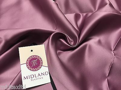Peau-De-Soie 100% Polyester medium  Matt Satin wedding dresses fabric M601 - Midland Textiles & Fabric