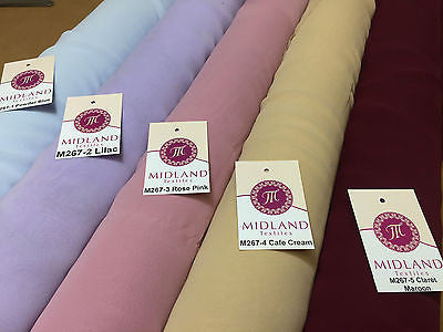 Japanese Hi Multi Chiffon Soft feel Fabric 58" 100% Polyester M267 Mtex - Midland Textiles & Fabric