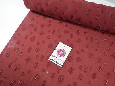 Uragiri Moss Georgette chiffon Semi transparent Dress Fabric 44' Wide M135 Mtex - Midland Textiles & Fabric