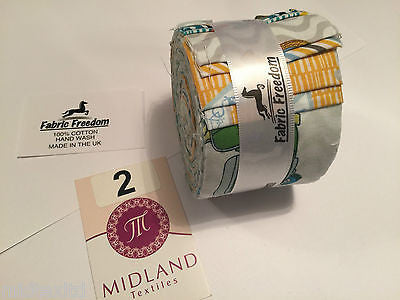 Mini Jelly Rolls 20 strippers 100% cotton 2.5' Width by 42' length M551 Mtex - Midland Textiles & Fabric