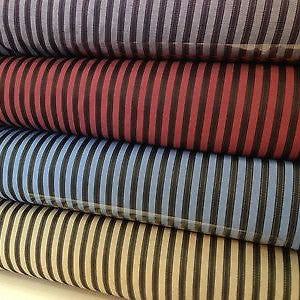 VERTICAL SATIN STRIPE FABRIC NON-STRETCH M162 MIDTEX