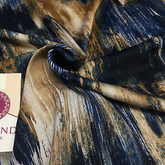 Artistic Two Tonal Shaded Royal Micro Matt Satin Fabric 58' M168 Mtex - Midland Textiles & Fabric