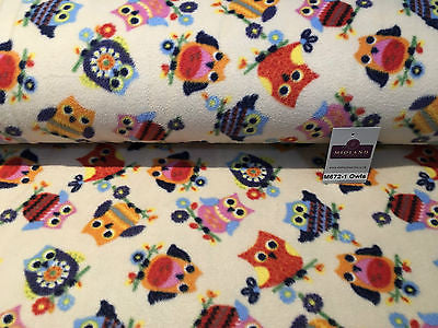 Anti pil polar Printed fleece ideal for throws blankets 150cm wide M672 Mtex - Midland Textiles & Fabric