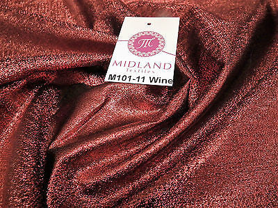 Metallic Shiny Tissue Lame Craft and Dress Fabric 55