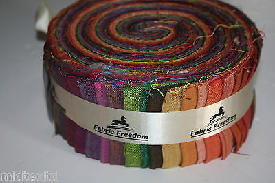 Jelly Rolls 40 strippers 100% cotton 2.5' Width by 42' length M550 Mtex - Midland Textiles & Fabric