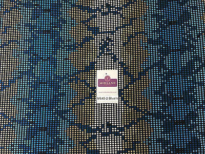 Spotted printed ity stretch jersey Lycra dress Fabric 58' wide M640 Mtex - Midland Textiles & Fabric