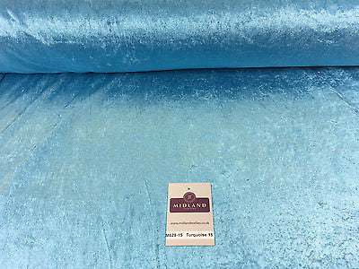 Crushed Velvet Velour One way stretch Dress & Craft Fabric 58' M628 Mtex - Midland Textiles & Fabric