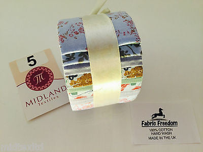 Mini Jelly Rolls 20 strippers 100% cotton 2.5' Width by 42' length M551 Mtex - Midland Textiles & Fabric