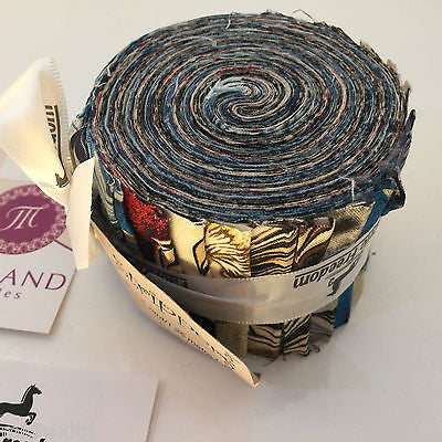 Mini Jelly Rolls 20 strippers 100% cotton 2.5' Width by 42' length M551 Mtex - Midland Textiles & Fabric