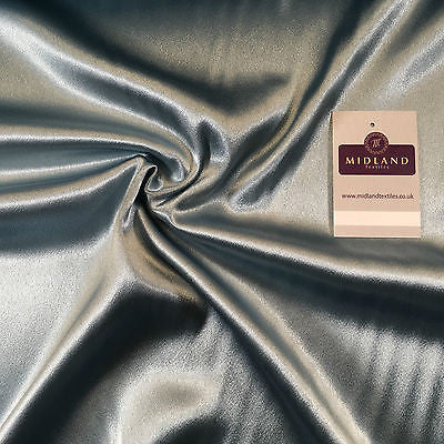 Satin Backed Crepe Bridal & Evening Dress Fabric Medium Weight 44" M688 Mtex - Midland Textiles & Fabric