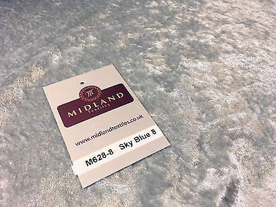 Crushed Velvet Velour One way stretch Dress & Craft Fabric 58' M628 Mtex - Midland Textiles & Fabric