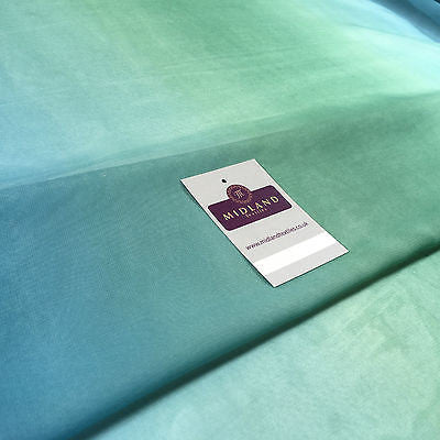 Plain Two Tonal printed chiffon dress and scarf fabric 58' wide M698 Mtex - Midland Textiles & Fabric