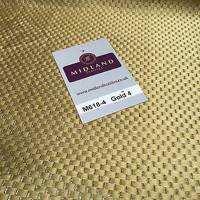 Indian Metallic Shimmer Lame Banarsi Jacquard Brocade Fabric 44' Wide M618 - Midland Textiles & Fabric