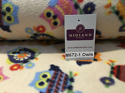 Anti pil polar Printed fleece ideal for throws blankets 150cm wide M672 Mtex - Midland Textiles & Fabric