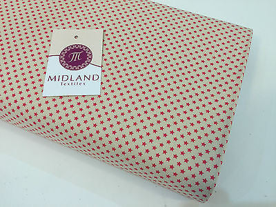 Multi Scandi 100% Cotton Christmas themed Patchwork & Crafting  Fabric 45' Mtex - Midland Textiles & Fabric