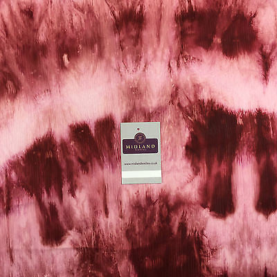 Tie Dye Youryu crinkle printed dress and scarf fabric 58' Wide M696 Mtex - Midland Textiles & Fabric