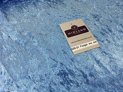 Crushed Velvet Velour One way stretch Dress & Craft Fabric 58' M628 Mtex - Midland Textiles & Fabric