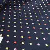 5mm Spot Polka Dots Multi Coloured Dress Craft 100% Cotton Poplin Fabric 45