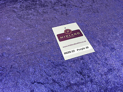 Crushed Velvet Velour One way stretch Dress & Craft Fabric 58' M628 Mtex - Midland Textiles & Fabric
