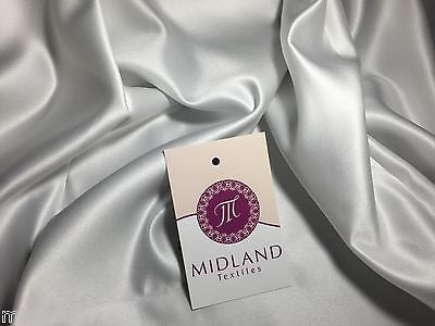 Peau-De-Soie 100% Polyester medium  Matt Satin wedding dresses fabric M601 - Midland Textiles & Fabric