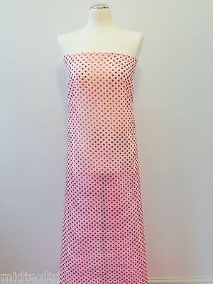 Polka Dots Chiffon Sheer Fabric M160 Mtex - Midland Textiles & Fabric